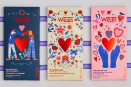 Collection de chocolat - signée Weiss pour la Saint-Valentin