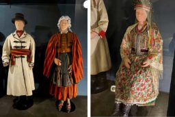Musées de Cracovie - Costumes de la région de Lodz et robe de mariée traditionnelle