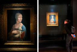Musées de Cracovie - La Dame à l’Hermine par Léonard de Vinci