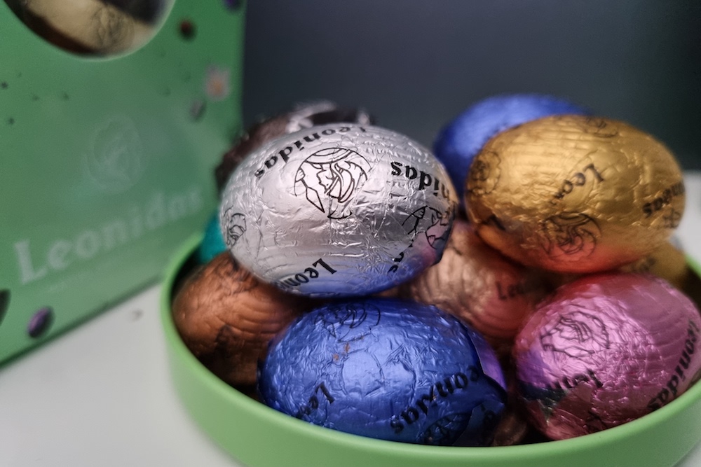 Leonidas : un festival de saveurs chocolatées avec 21 petits œufs en chocolat