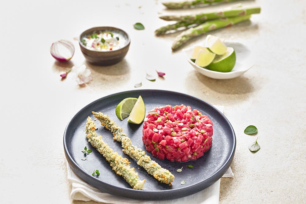 Recettes Charal - Tartare aux asperges.
