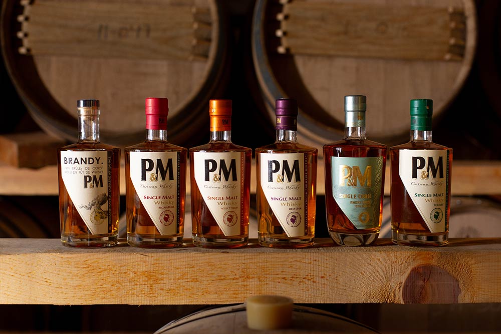 Une gamme variée de whisky et de qualité.