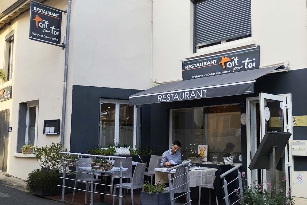 Toît pour toit fait partie des restaurants labélisés Toque d’Auvergne.