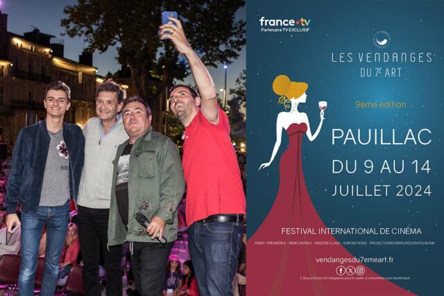 Les Vendanges du 7ème art, du 11 au 16 juillet à Pauillac