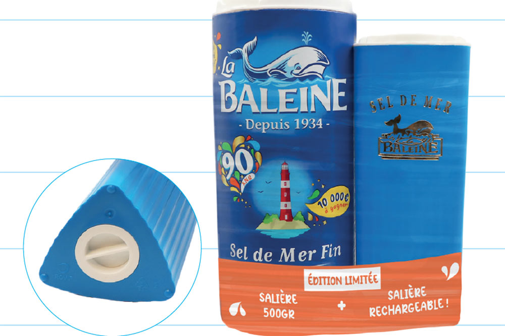 Salière triangulaire - signée La Baleine 2024