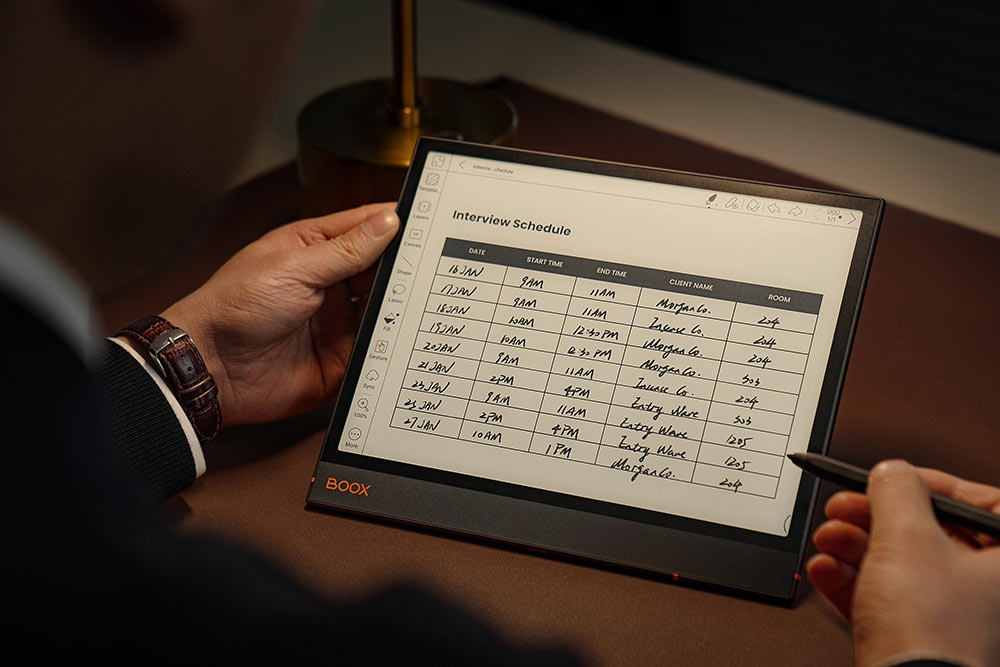 Boox - Note Air3 établit de nouvelles normes enmatière de facilité d’utilisation et de durabilité.
