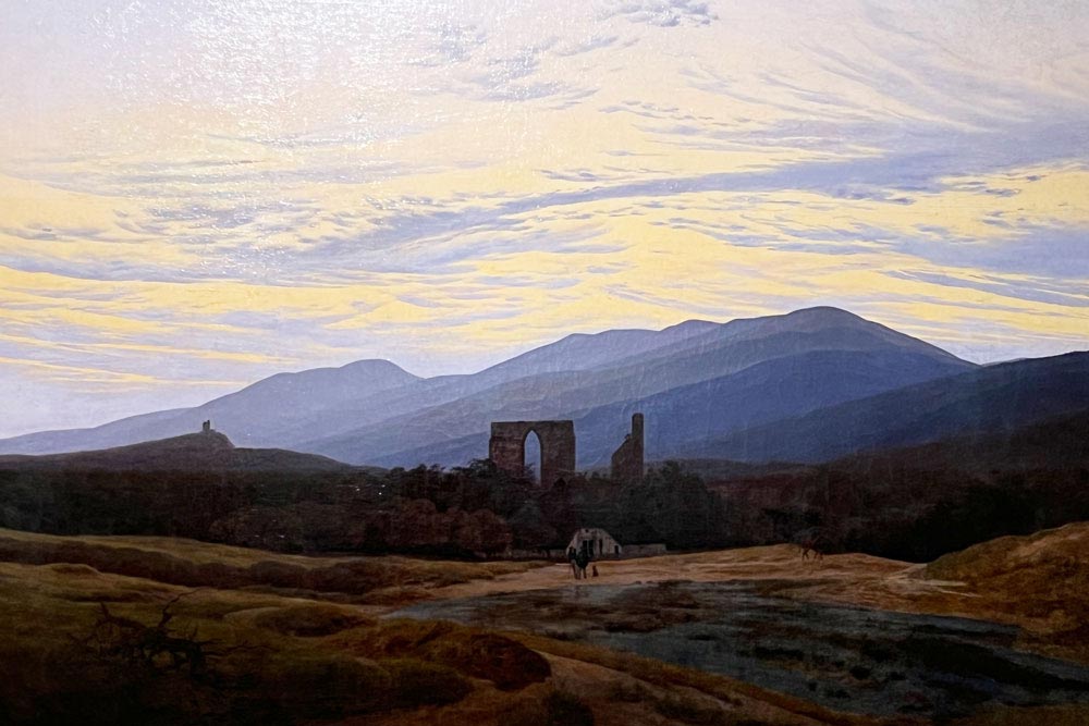 Friedrich - Les Ruines d’Elena dans les Monts des Géants par Caspar David Friedrich (Greifswald)