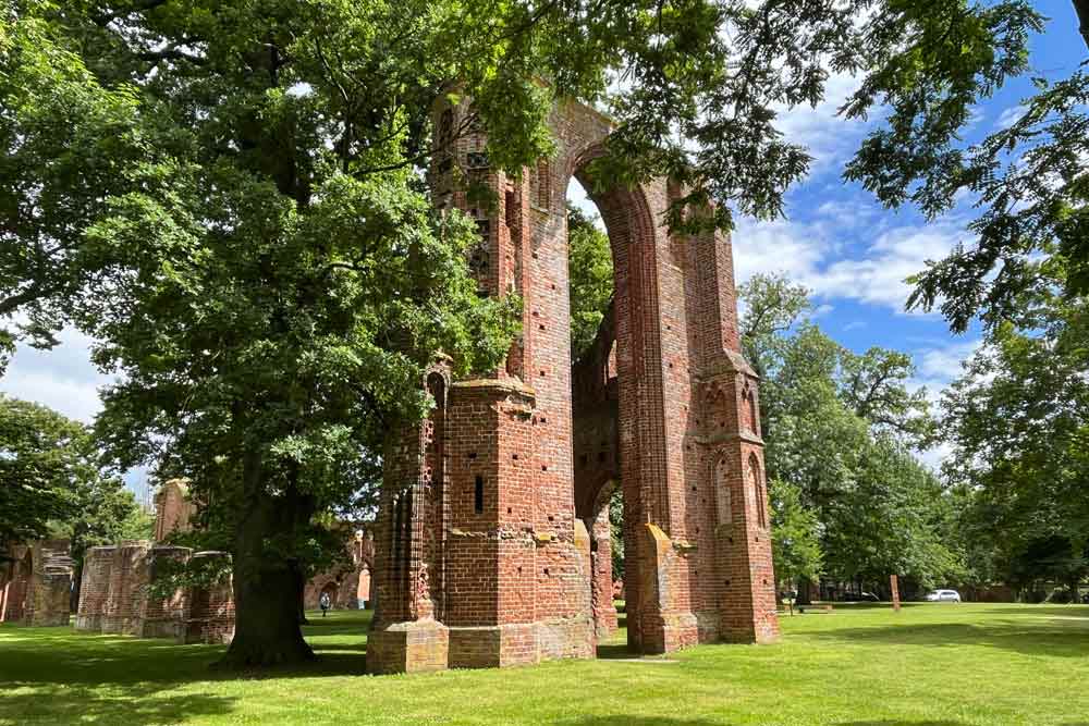 Ruines du monastère d’Eldena (environs de Greifswald)