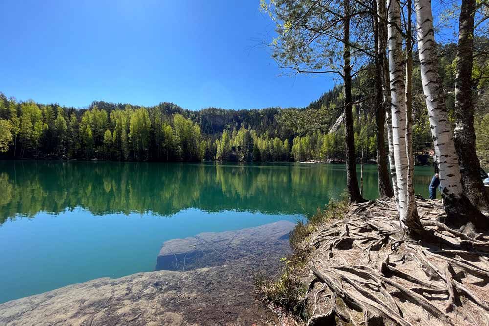 Hradec Králové - Lac artificiel (Adrspach-Teplice)