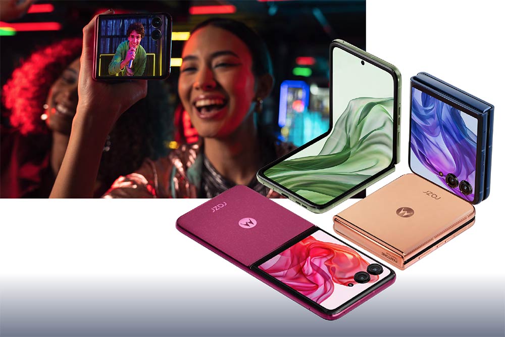 Motorola RAZR 50 - Des smartphones élégants et performants.