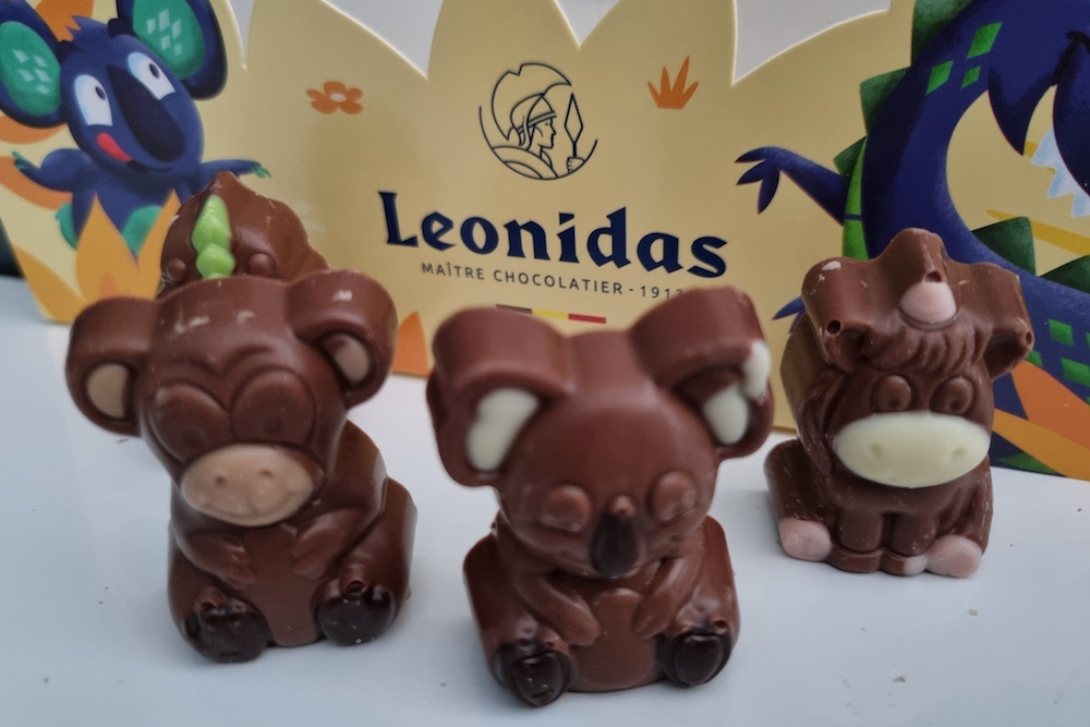 Leonidas : une rentrée gourmande avec les nouveaux chocolats 2D “animaux”