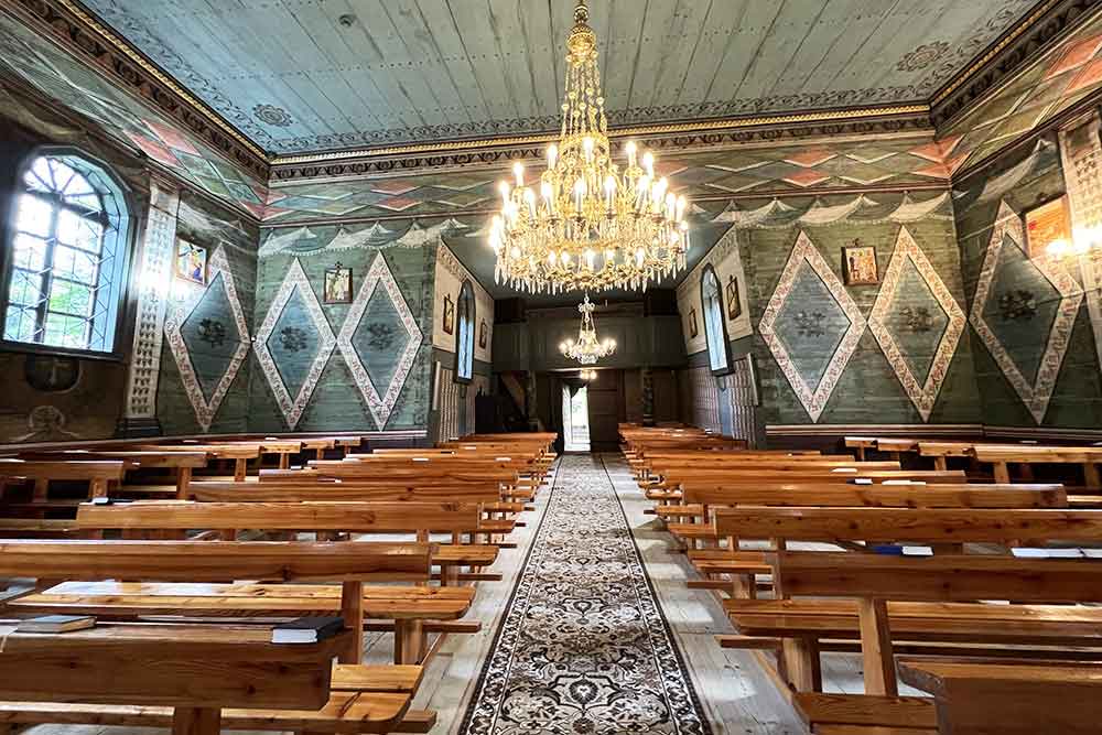 L’église a été rénovée en 1929 et convertie en église catholique romaine.