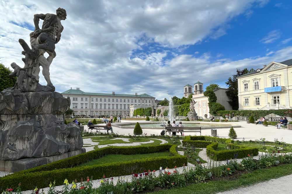 Les jardins Mirabell