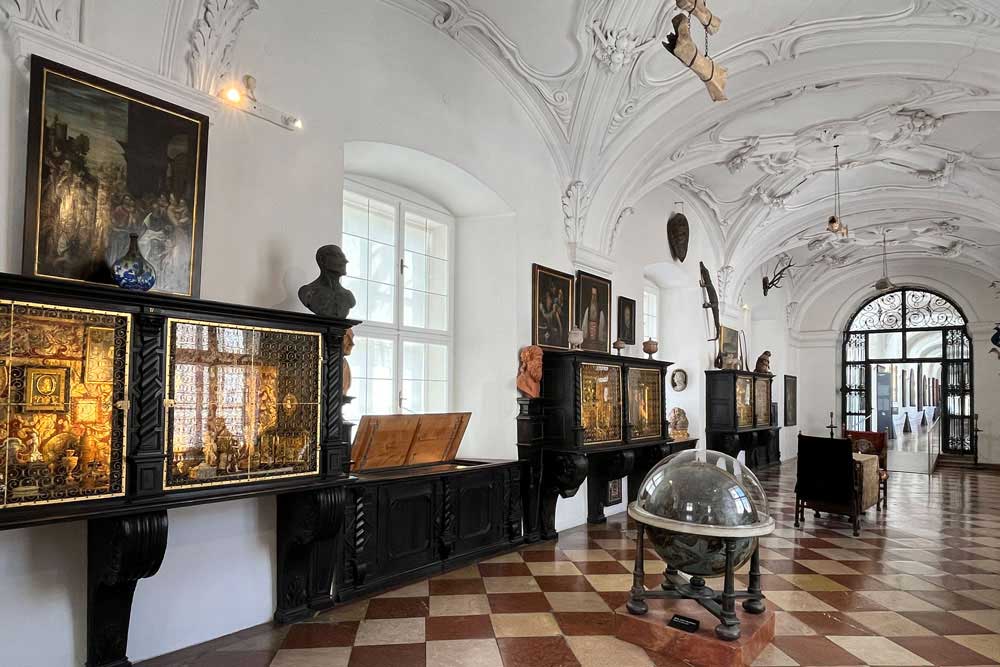 Salzbourg - Le cabinet de curiosité (Résidence des princes archevêques).