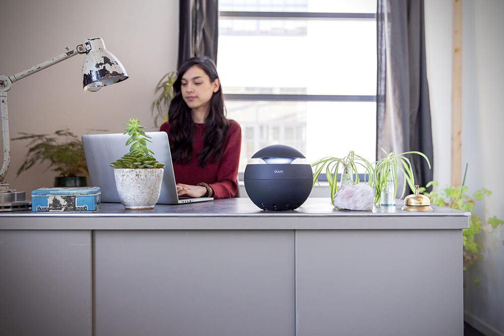 Sphere - Des purificateurs d'air haut de gamme, design et dotés d'un filtre HEPA et d'un ionisateur permettent de maintenir la qualité de l'air.