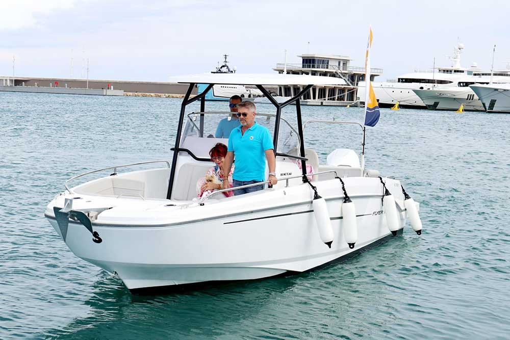 Déjà quelques mètres de parcourus pour aller en mer.