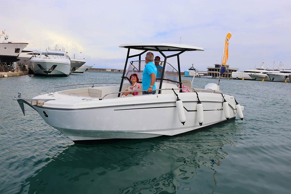 Wiziboat - Le retour port après la balade en mer.