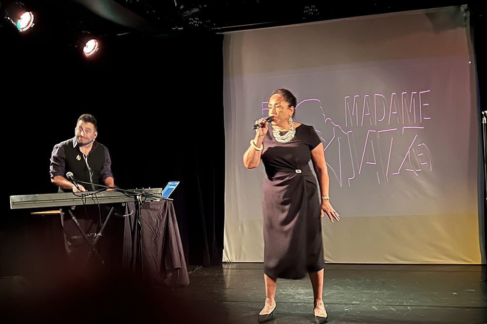 Madame-Jazz(e) - un spectacle entrainant et ludique.