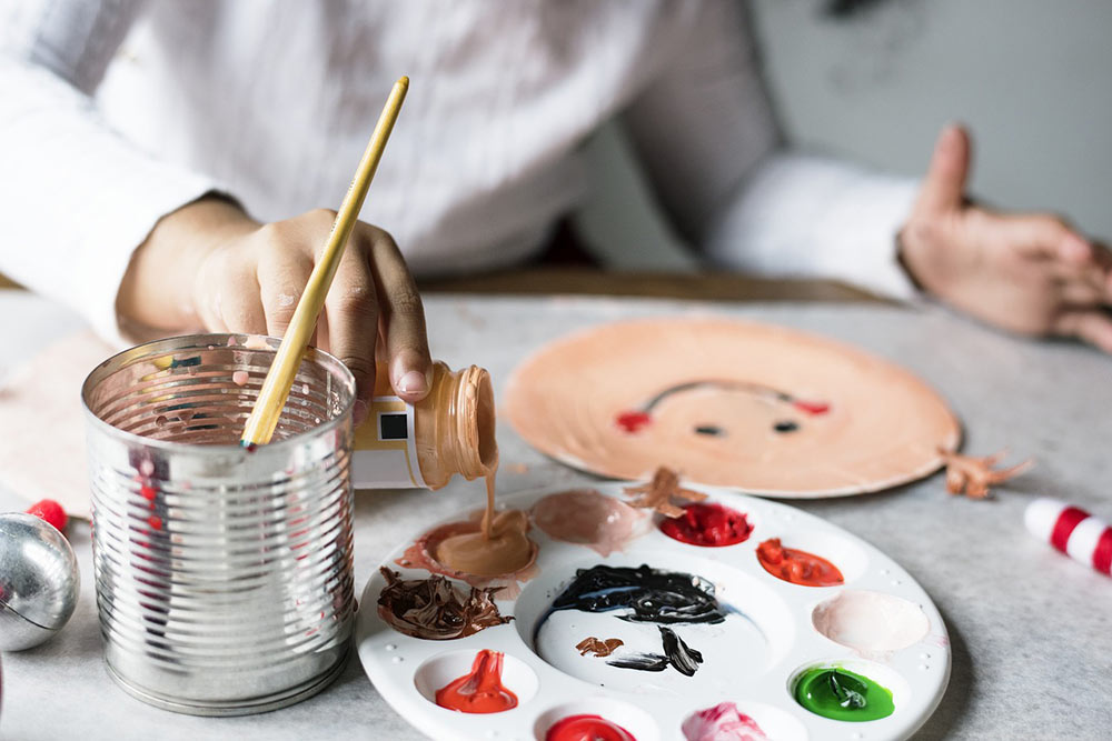 La peinture chimique est belle mais ne vaut pas la végétale.