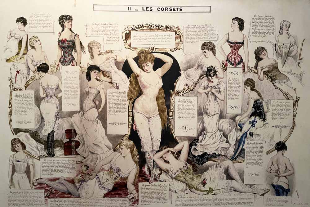 L'estampe - Image de corsets