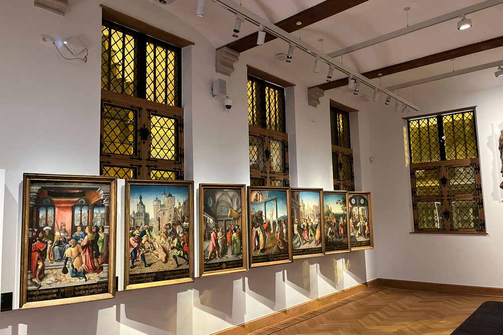 Salle du musée Hof van Busleyden (Malines)