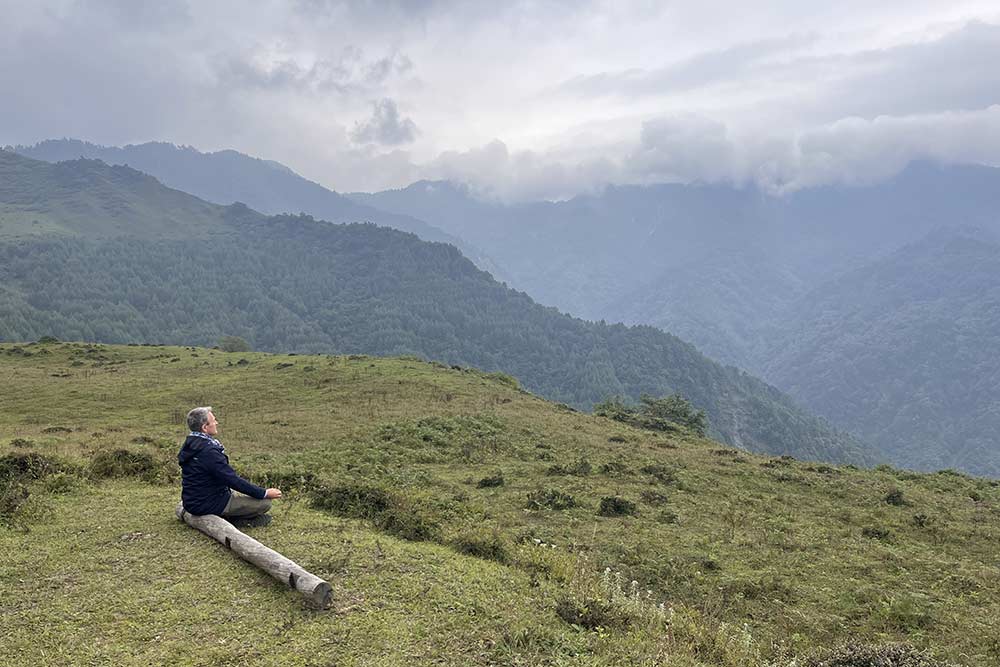 Méditer dans la nature est excellent pour le mental.