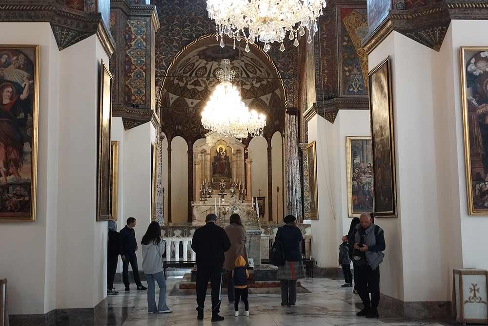 La cathédrale a été restaurée avec un soin tout particulier.