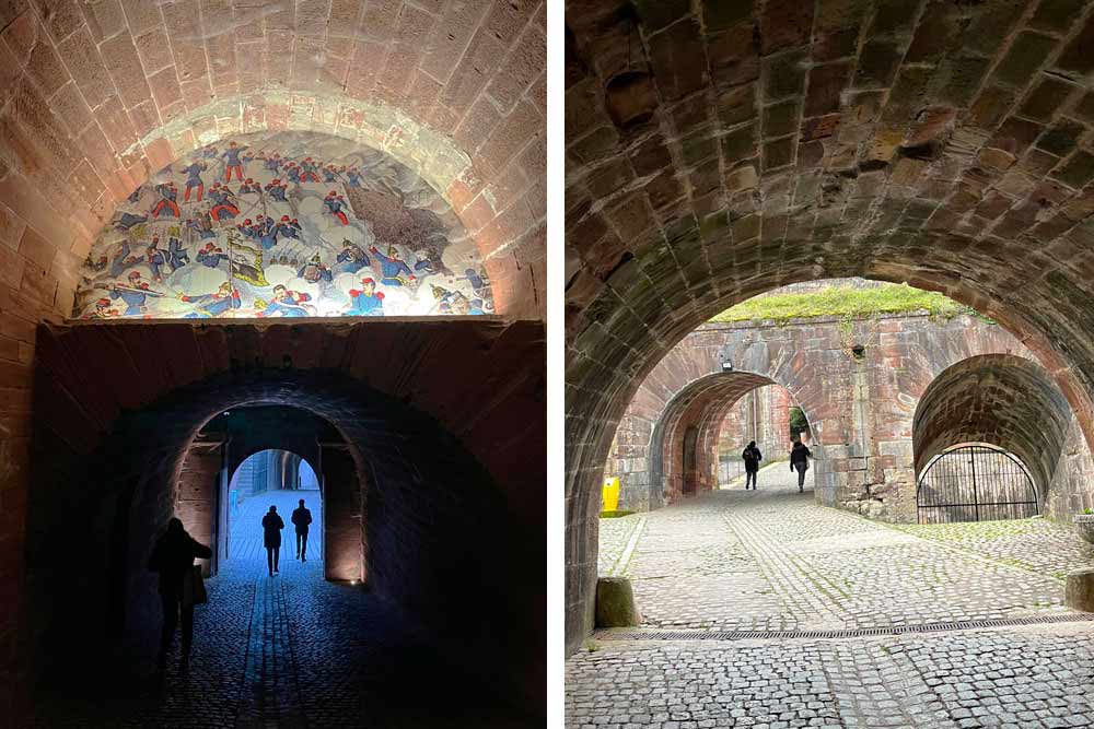 Belfort - L’accès à la Citadelle