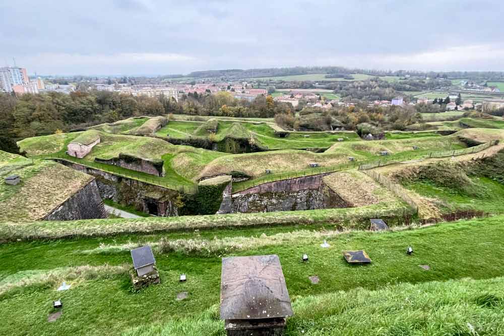 Belfort - La partie enterrée de la Citadelle