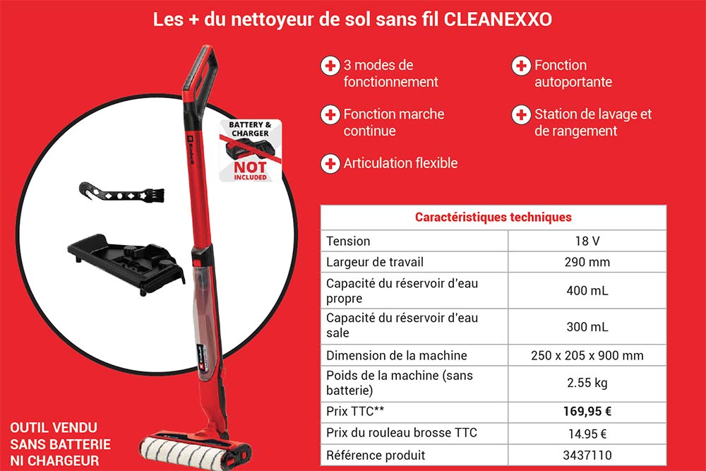 Cleanexxo - des fonctions très intéressantes.