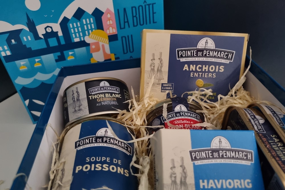 Pointe de Penmarc’h : la Boîte du Pêcheur, coffret festif pour Noël