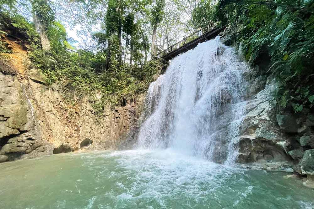 République Dominicaine - Une belle cascade.