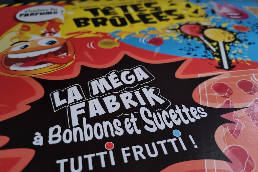 Têtes Brûlées : des bonbons à faire soi-même avec La Méga Fabrik à Bonbons