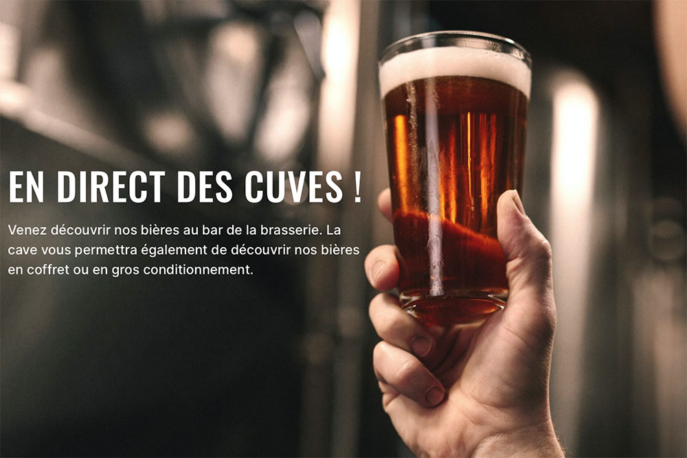 Bière - en direct des cuves.