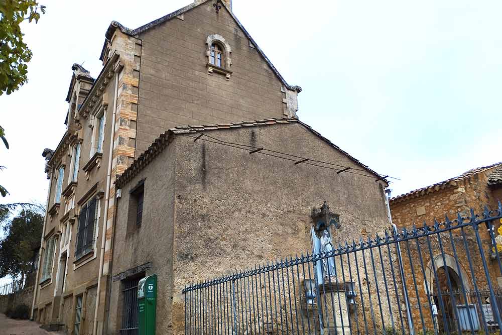 Rennes-le-Château - La villa Béthanie édifiée par l’abbé Saunière et confiée à sa servante Marie Dénardaud.