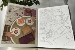 Un dessin de petit déjeuner.