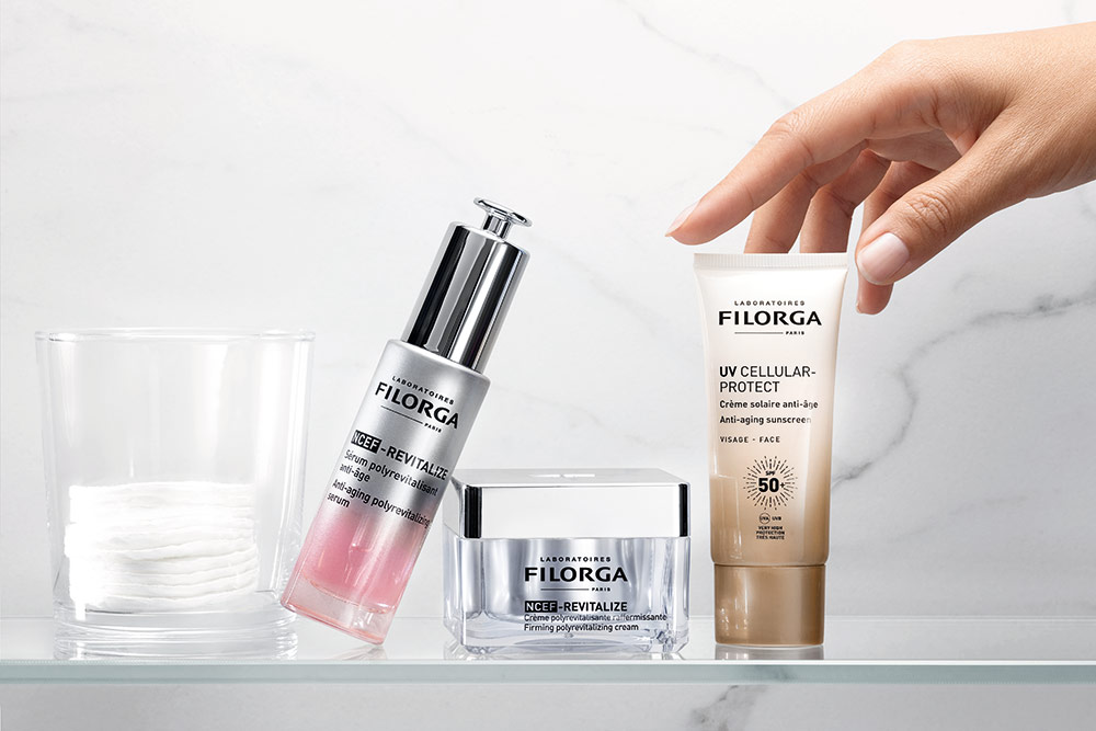 Des produits pour la beauté de la peau.