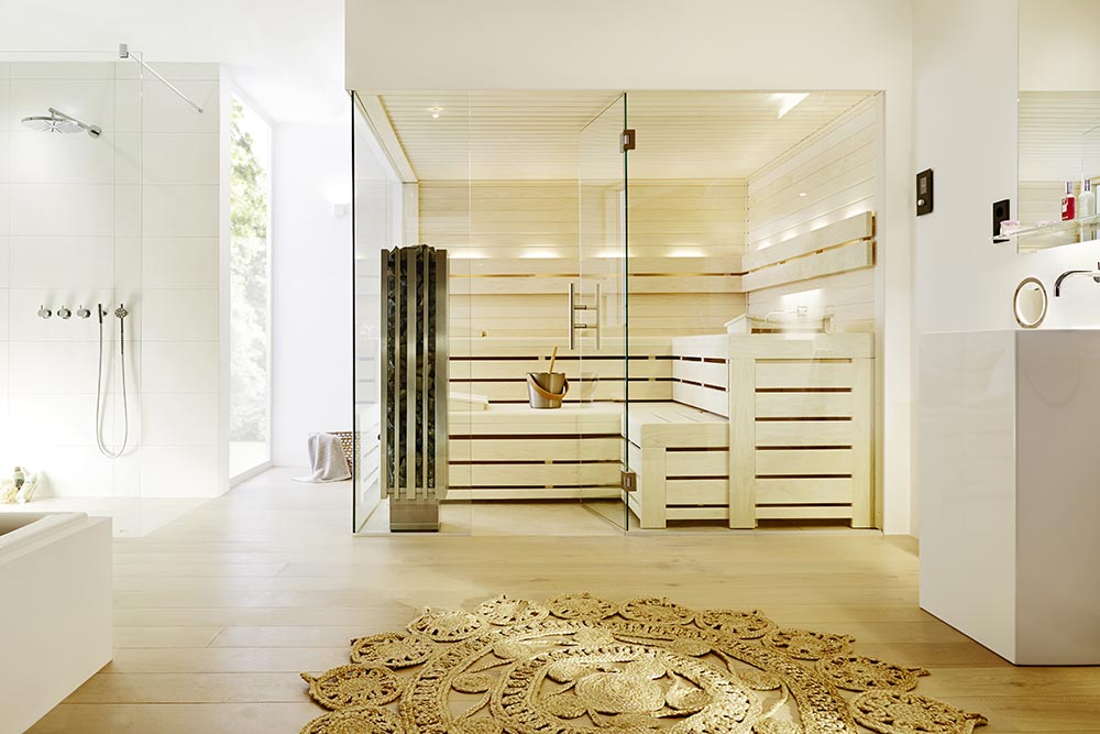 Sauna intérieur sur-mesure.