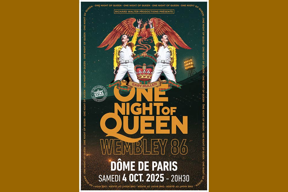 Gary Mullen à la tête de son nouveau One night of Queen.