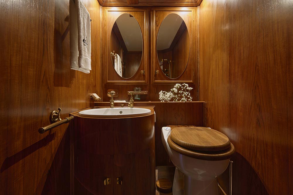 Black Swan 1899 - même les toilettes sont luxueuses.