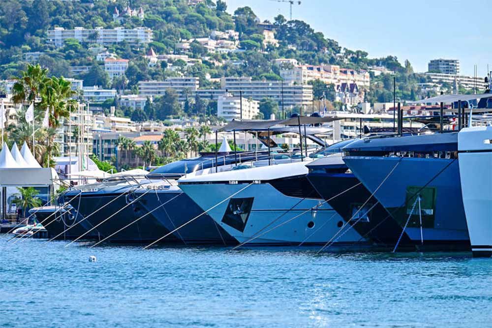 Des yachts qui font rêver.