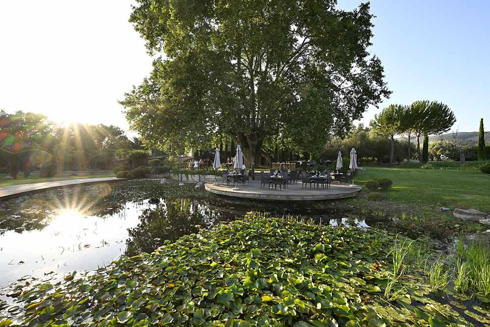 Des endroits intimes pour déjeuner en toute tranquillité.