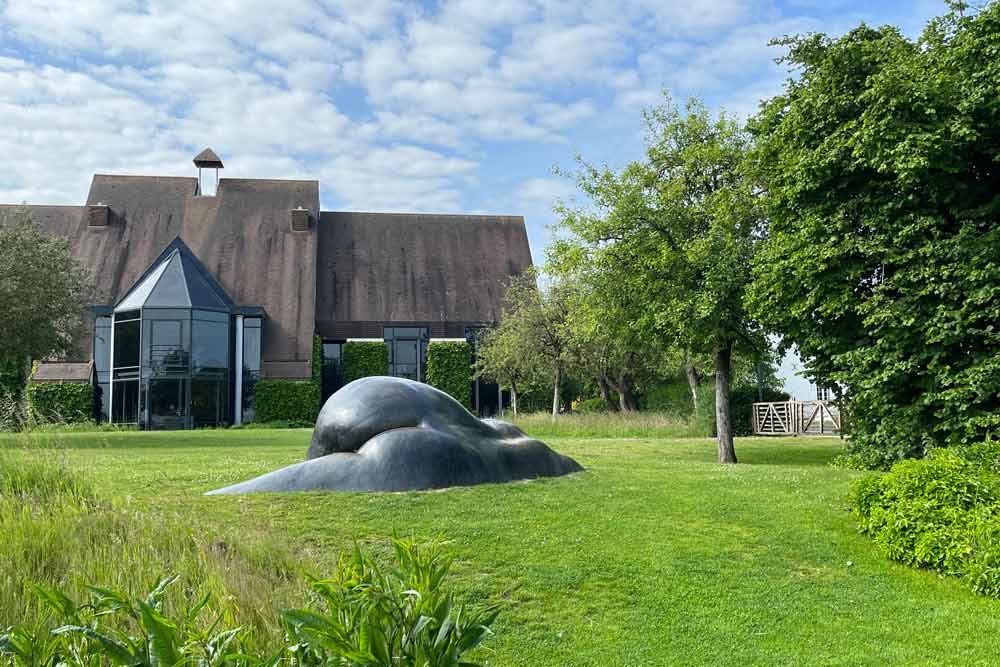 La Lys - it coin de Flandre occidentale.04 Sculpture contemporaine à Laethem-Saint-Martin