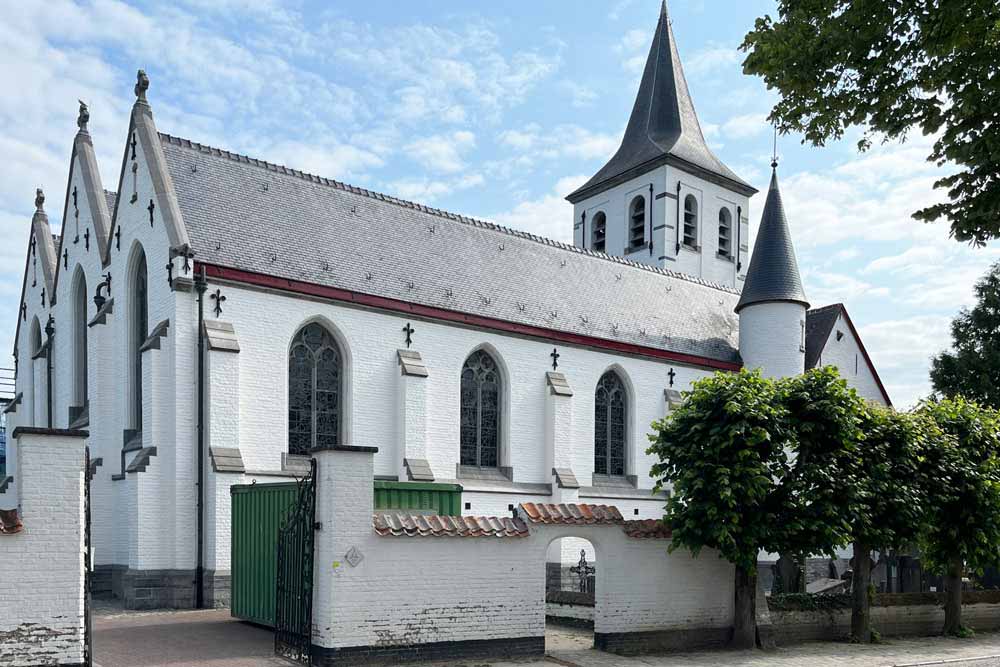 L’église Sint-Martinus (Laethem-Saint-Martin)