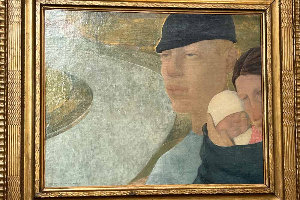 Famille de paysans par Gustave van de Woestyne (1912)