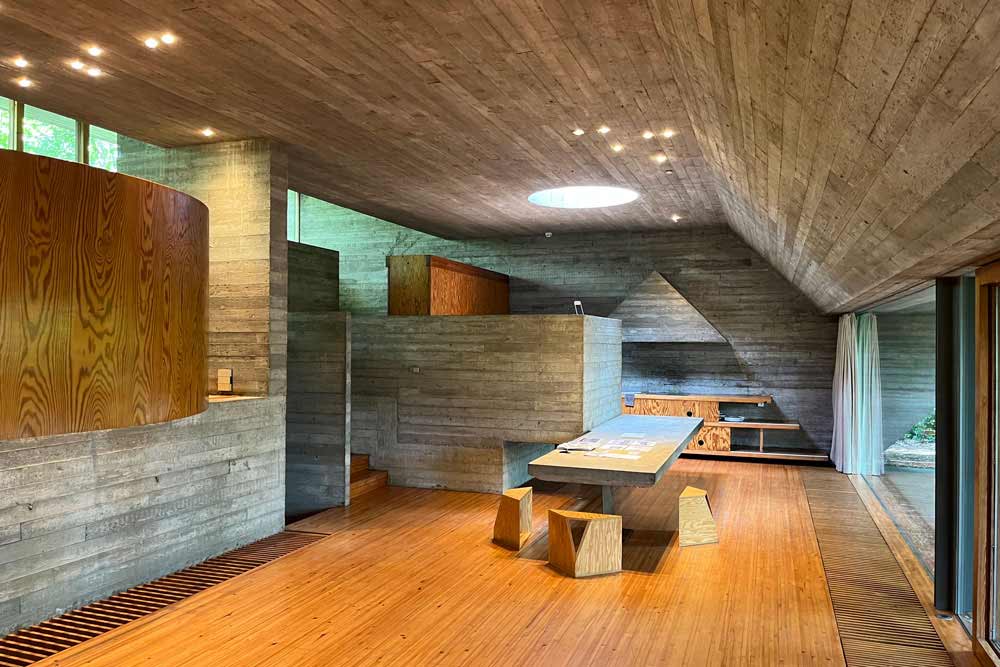 Intérieur de la maison Wassenhove de Juliaan Lampens (Laethem-Saint-Martin)