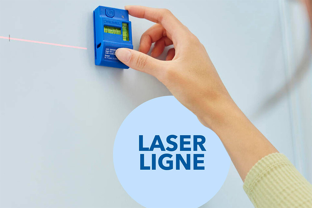 Le laser est vraiment utile et pratique.