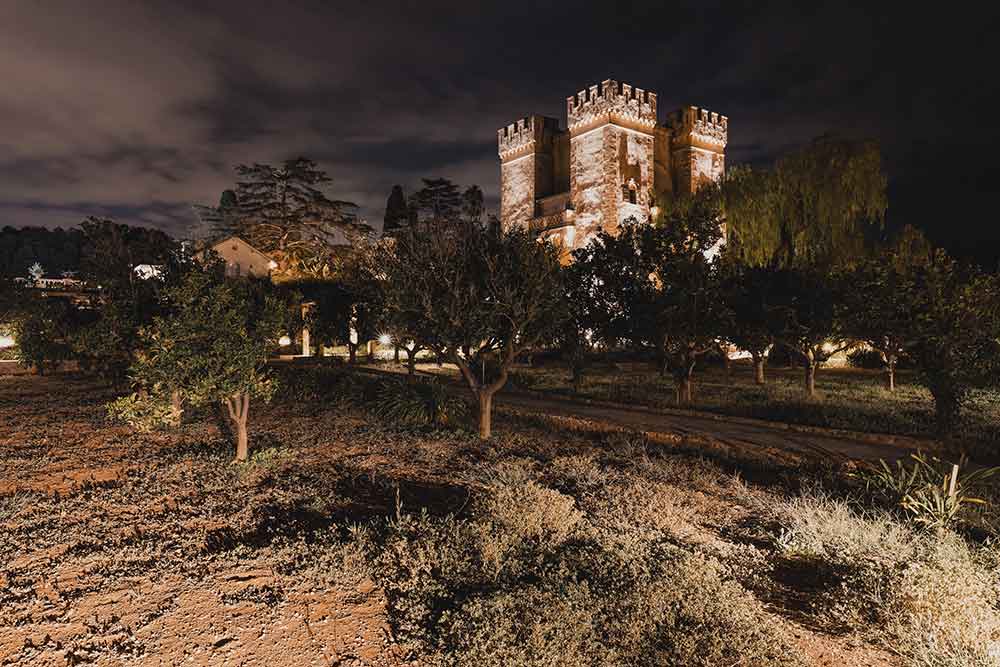 La Tour vue de nuit.