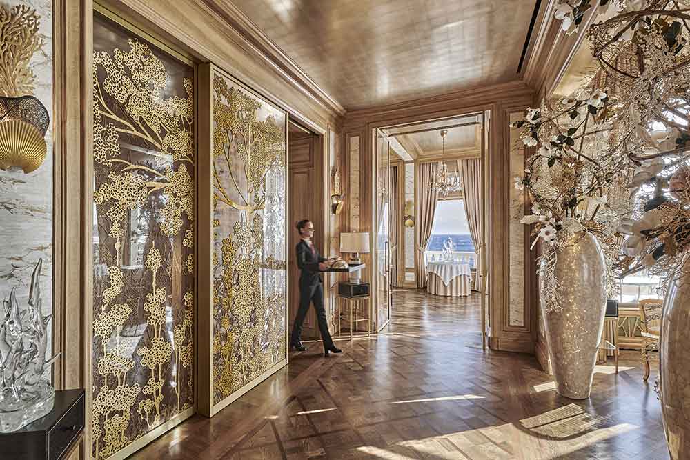 Le restaurant des Rois : Une entrée princière.