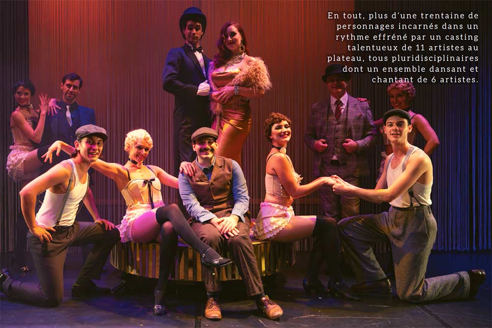 Des artistes talentueux et un spectacle extraordinaire.